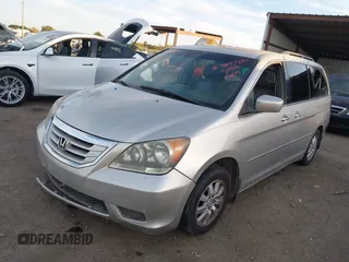 2008 Honda Odyssey EX-L with VIN 5FNRL38798B034369, listed as a IAAI auction lot 38057684 with 1 mi miles. Bid and sale history available at carsss.com. Image 2.