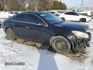 2013 Buick Regal with VIN 2G4GR5ER0D9121580, listed as a Copart auction lot 46574995 with 159,907 mi miles and Salvage Title. Bid and sale history available at carsss.com. Image 4.