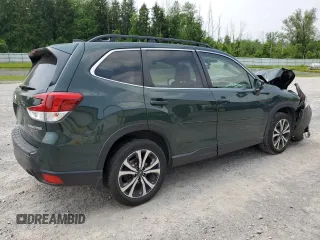 2022 Subaru Forester Limited z VIN JF2SKAPC5NH450472, wystawiony jako Copart lot #59840915 z przebiegiem 30 406 mil mil oraz Szkoda całkowita • Salvage title. Historia ofert i sprzedaży dostępna na DreamBid. Obrazek 3.