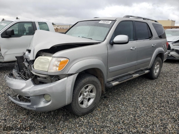 2005 Toyota Sequoia SR5 with VIN 5TDZT34AX5S252605, listed as a Copart auction lot 47688465 with 175,610 mi miles and Salvage Title. Bid and sale history available at carsss.com. Image 1.