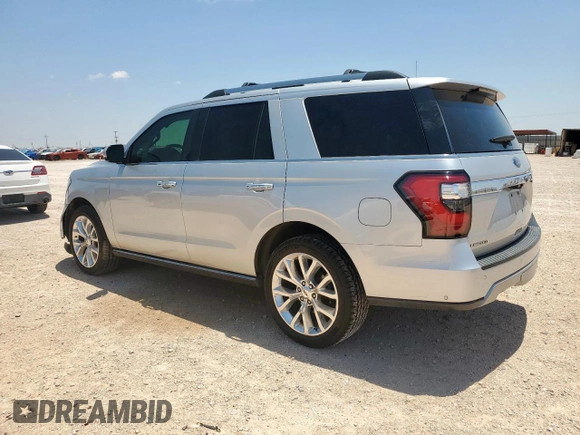 2018 Ford Expedition Limited with VIN 1FMJU1KT5JEA59034, listed as a Copart auction lot 60068325 with 98,898 mi miles and Salvage title. Bid and sale history available at DreamBid. Image 2.