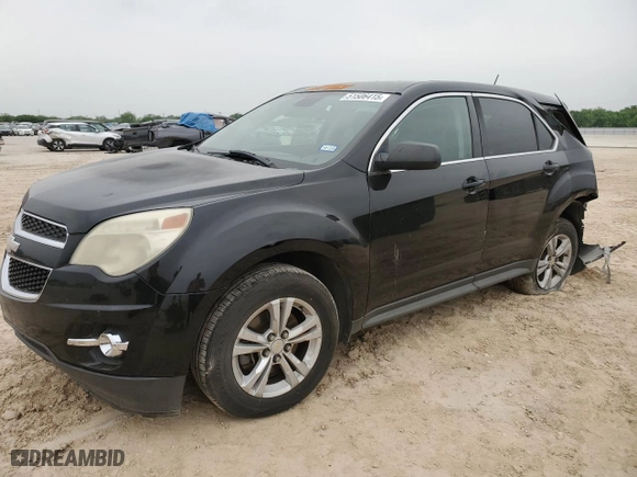 2013 Chevrolet Equinox LS with VIN 2GNALBEK1D6265029, listed as a Copart auction lot 51506415 with 144,144 mi miles and Salvage Title. Bid and sale history available at carsss.com. Image 1.