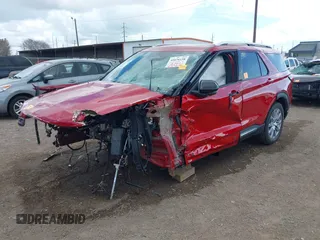 2025 Ford Explorer with VIN 1FMUK7HH2SGA66909, listed as a IAAI auction lot 41676158 with Not provided miles and . Bid and sale history available at DreamBid. Image 2.