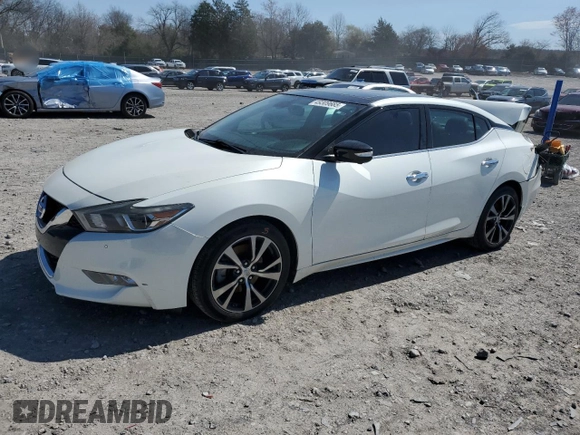 2018 Nissan Maxima Platinum z VIN 1N4AA6AP1JC401577, wystawiony jako Copart lot #49309685 z przebiegiem 33 403 mil mil oraz Czysty tytuł • Clean title. Historia ofert i sprzedaży dostępna na DreamBid. Obrazek 1.