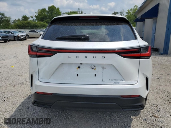 2024 Lexus NX 350h z VIN 2T2AKCEZ3RC029028, wystawiony jako Copart lot #64159074 z przebiegiem 3 694 mil mil oraz Szkoda całkowita • Salvage title. Historia ofert i sprzedaży dostępna na DreamBid. Obrazek 6.