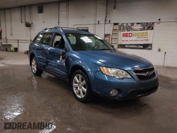 2008 Subaru Outback i z VIN 4S4BP61C087342627, wystawiony jako IAAI lot #41967131 z przebiegiem 232 726 mil mil oraz . Historia ofert i sprzedaży dostępna na DreamBid. Obrazek 1.