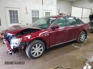 2008 Ford Taurus SEL with VIN 1FAHP24WX8G187135, listed as a Copart auction lot 73214944 with 80,051 mi miles and Clean Title. Bid and sale history available at carsss.com. Image 1.