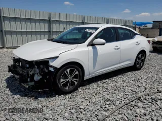 2021 Nissan Sentra SV with VIN 3N1AB8CV8MY293424, listed as a Copart auction lot 54519545 with 42,324 mi miles and Clean Title. Bid and sale history available at carsss.com. Image 1.