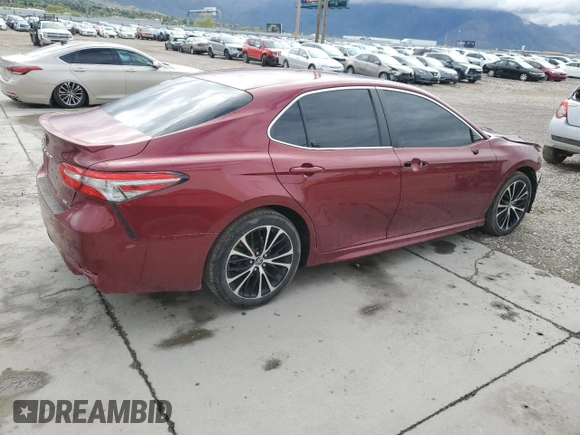 2018 Toyota Camry LE с VIN 4T1B11HK7JU556202, выставлен на аукционе Copart как лот 54951055 с пробегом 55 896 миль миль и Списание • Salvage title. История ставок и продаж доступна на DreamBid. Изображение 3.