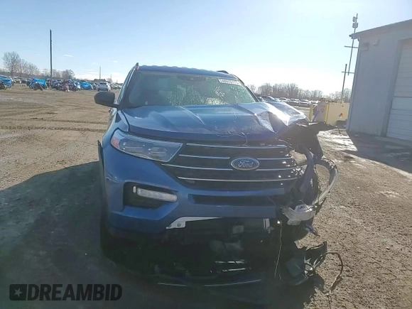 2021 Ford Explorer XLT with VIN 1FMSK8DHXMGB31009, listed as a Copart auction lot 48976155 with 73,960 mi miles and Non Repairable. Bid and sale history available at DreamBid. Image 15.
