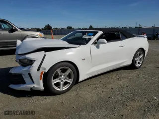 2018 Chevrolet Camaro 1LT with VIN 1G1FB3DXXJ0131931, listed as a Copart auction lot 50053805 with 82,249 mi miles and Clean Title. Bid and sale history available at carsss.com. Image 1.
