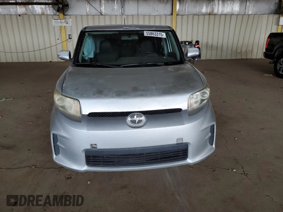 2012 Scion xB with VIN JTLZE4FE5CJ023537, listed as a Copart auction lot 55863315 with 230,648 mi miles and Salvage Title. Bid and sale history available at DreamBid. Image 5.