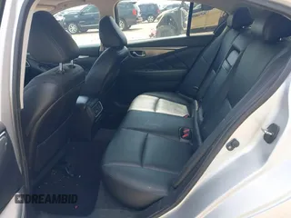 2015 Infiniti Q50 Premium with VIN JN1BV7AP0FM342504, listed as a IAAI auction lot 42127971 with 266,794 mi miles. Bid and sale history available at carsss.com. Image 8.