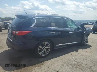 2015 Infiniti QX60 z VIN 5N1AL0MM3FC553463, wystawiony jako Copart lot #61921575 z przebiegiem Nie podano mil oraz Szkoda całkowita • Salvage title. Historia ofert i sprzedaży dostępna na DreamBid. Obrazek 3.