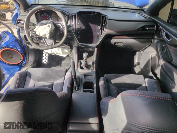 2022 Subaru WRX Limited with VIN JF1VBAL66N9022471, listed as a Copart auction lot 54058415 with 21,239 mi miles and Salvage title. Bid and sale history available at DreamBid. Image 8.