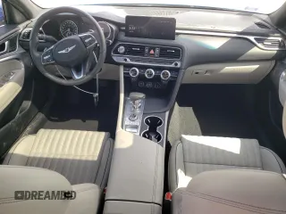 2022 Genesis G70 2.0T with VIN KMTG34TA2NU087158, listed as a Copart auction lot 51436075 with 30,069 mi miles and Salvage Title. Bid and sale history available at carsss.com. Image 8.