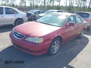 1999 Acura TL with VIN 19UUA5659XA024818, listed as a IAAI auction lot 41777541 with 223,139 mi miles. Bid and sale history available at carsss.com. Image 2.