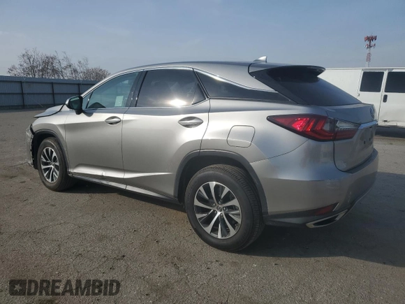 2021 Lexus RX with VIN 2T2AZMDA9MC276303, listed as a Copart auction lot 43736155 with 48,835 mi miles and Salvage Title. Bid and sale history available at carsss.com. Image 2.