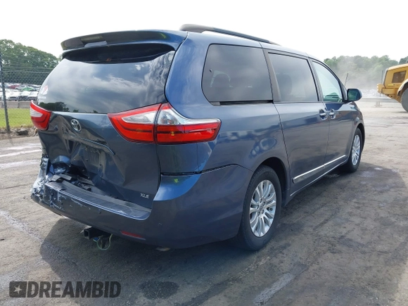 2016 Toyota Sienna XLE with VIN 5TDYK3DC0GS766059, listed as a IAAI auction lot 42214738 with 143,001 mi miles and . Bid and sale history available at DreamBid. Image 4.
