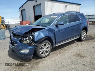 2016 Chevrolet Equinox LT z VIN 2GNFLFEK2G6201258, wystawiony jako Copart lot #58064235 z przebiegiem 138 095 mil mil oraz Szkoda całkowita • Salvage title. Historia ofert i sprzedaży dostępna na DreamBid. Obrazek 1.