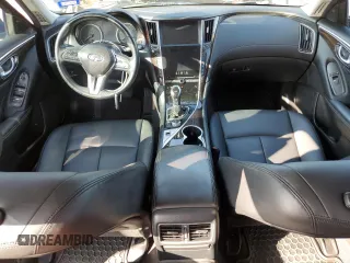 2018 Infiniti Q50 Sport with VIN JN1EV7AP7JM363050, listed as a Copart auction lot 86200424 with 98,433 mi miles and Salvage Title. Bid and sale history available at carsss.com. Image 8.