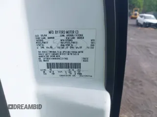2004 Ford F-150 STX z VIN 1FTRX14W84NC21782, wystawiony jako IAAI lot #42701566 z przebiegiem 127 689 mil mil oraz . Historia ofert i sprzedaży dostępna na DreamBid. Obrazek 9.