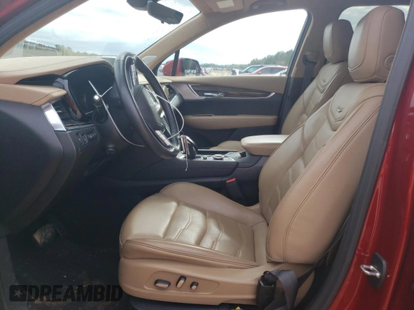 2023 Cadillac XT6 Premium Luxury with VIN 1GYKPERS0PZ179033, listed as a Copart auction lot 42853465 with 26,321 mi miles and Salvage Title. Bid and sale history available at DreamBid. Image 7.