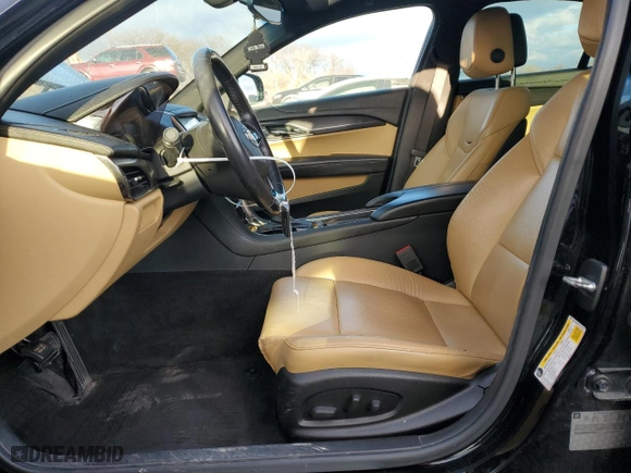2013 Cadillac ATS with VIN 1G6AG5RX5D0163815, listed as a Copart auction lot 85955964 with 128,760 mi miles and Salvage Title. Bid and sale history available at carsss.com. Image 7.