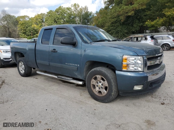 2007 Chevrolet Silverado 1500 LT w/1LT with VIN 1GCEC19J37Z519029, listed as a Copart auction lot 78261854 with 322,003 mi miles and Salvage Title. Bid and sale history available at carsss.com. Image 4.