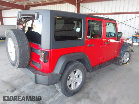 2018 Jeep Wrangler Unlimited Sport S с VIN 1C4HJWDG8JL904866, выставлен на аукционе IAAI как лот 42052015 с пробегом 119 666 миль миль и . История ставок и продаж доступна на DreamBid. Изображение 4.