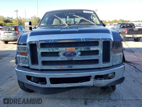 2010 Ford Super Duty F-250 SRW XL with VIN 1FTSW2B52AEA96620, listed as a Copart auction lot 74095314 with 0 mi miles and Salvage Title. Bid and sale history available at carsss.com. Image 5.