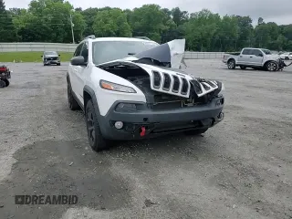 2018 Jeep Cherokee Trailhawk с VIN 1C4PJMBB8JD532673, выставлен на аукционе Copart как лот 58537105 с пробегом 185 827 миль миль и Списание • Salvage title. История ставок и продаж доступна на DreamBid. Изображение 14.