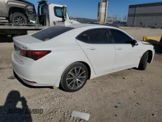 2015 Acura TLX V6 Tech with VIN 19UUB3F59FA008425, listed as a Copart auction lot 41960845 with 155,290 mi miles and Salvage Title. Bid and sale history available at carsss.com. Image 3.