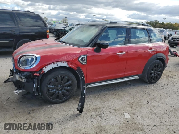 2024 MINI Countryman Cooper S with VIN WMZ53BR04R3R38803, listed as a Copart auction lot 76070924 with 11,384 mi miles and Salvage title. Bid and sale history available at DreamBid. Image 1.