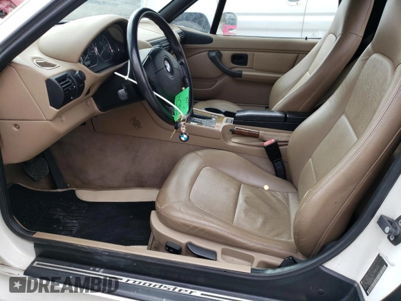 2000 BMW Z3 2.5 z VIN 4USCH9340YLG03496, wystawiony jako Copart lot #70895974 z przebiegiem 115 664 mil mil oraz Szkody całkowita. Historia ofert i sprzedaży dostępna na DreamBid. Obrazek 7.