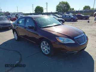 2013 Chrysler 200 Touring with VIN 1C3CCBBB0DN629947, listed as a IAAI auction lot 42216657 with 166,240 mi miles. Bid and sale history available at carsss.com. Image 1.
