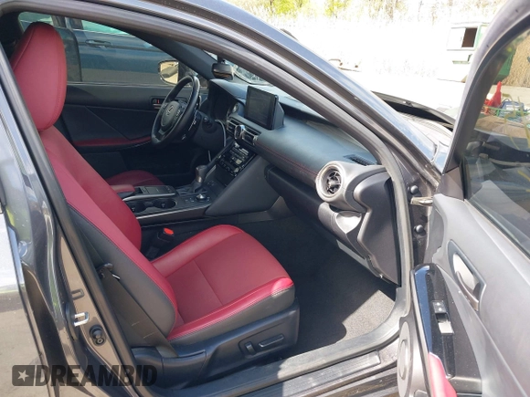 2021 Lexus IS 300 with VIN JTHC81F21M5046917, listed as a IAAI auction lot 42052845 with 40,846 mi miles and . Bid and sale history available at DreamBid. Image 5.