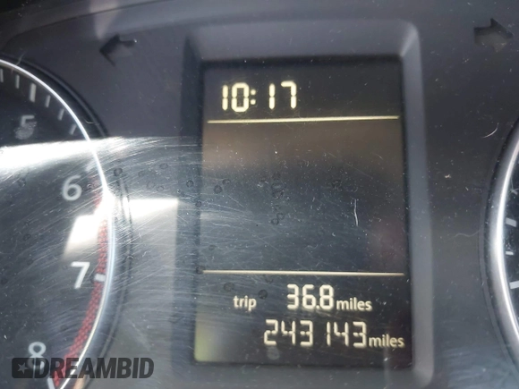 2015 Volkswagen Passat 1.8T Wolfsburg Ed with VIN 1VWAT7A3XFC115934, listed as a IAAI auction lot 41948035 with 243,143 mi miles. Bid and sale history available at carsss.com. Image 16.
