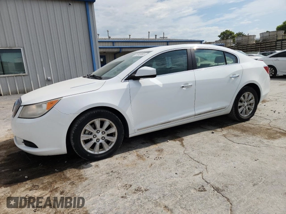2010 Buick LaCrosse CX with VIN 1G4GB5EG9AF169942, listed as a Copart auction lot 61646885 with 85,323 mi miles and Salvage title. Bid and sale history available at DreamBid. Image 1.