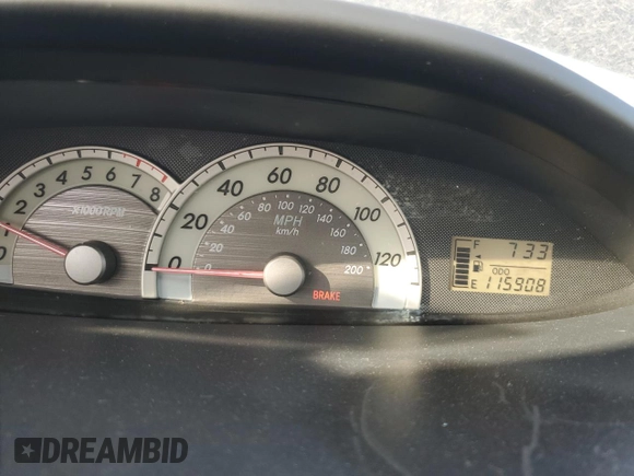2007 Toyota Yaris with VIN JTDBT903571184936, listed as a Copart auction lot 54127585 with 115,908 mi miles and Clean Title. Bid and sale history available at carsss.com. Image 9.