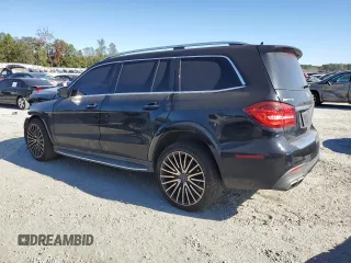 2017 Mercedes-Benz GLS with VIN 4JGDF7FE8HA885805, listed as a Copart auction lot 75594054 with 102,551 mi miles and Salvage Title. Bid and sale history available at carsss.com. Image 2.