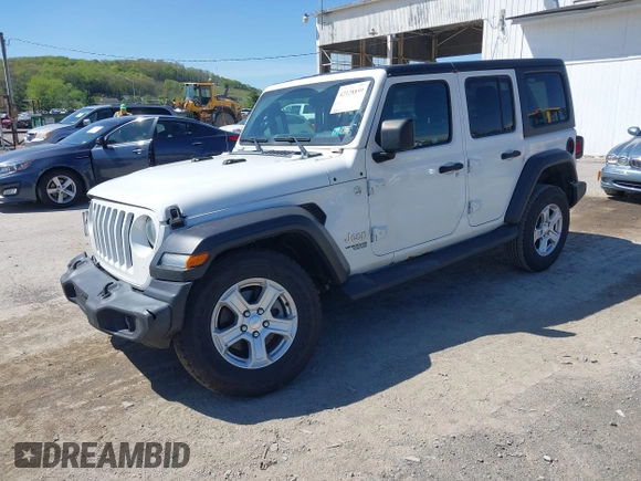2020 Jeep Wrangler Unlimited Sport S с VIN 1C4HJXDN0LW204734, выставлен на аукционе IAAI как лот 42128859 с пробегом 92 017 миль миль и . История ставок и продаж доступна на DreamBid. Изображение 18.