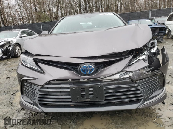 2022 Toyota Camry Hybrid LE with VIN 4T1C31AK1NU041632, listed as a Copart auction lot 84563844 with 36,255 mi miles and Salvage Title. Bid and sale history available at carsss.com. Image 5.