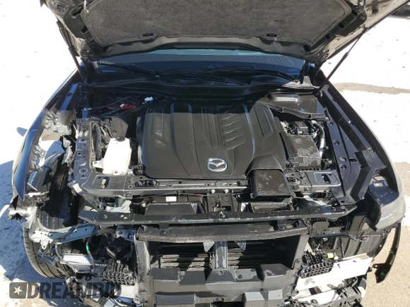 2024 Mazda CX-90 3.3 Turbo S with VIN JM3KK1HC7R1122618, listed as a Copart auction lot 49292855 with 30,233 mi miles and Salvage Title. Bid and sale history available at carsss.com. Image 12.