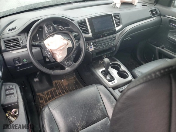 2017 Honda Pilot EX-L with VIN 5FNYF5H50HB000754, listed as a Copart auction lot 79687394 with 0 mi miles and Salvage Title. Bid and sale history available at carsss.com. Image 8.
