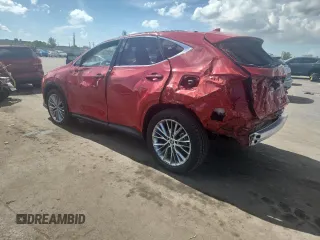 2025 Lexus NX 350h Luxury with VIN 2T2HKCEZ5SC032842, listed as a Copart auction lot 67185635 with 8,429 mi miles and Salvage title. Bid and sale history available at DreamBid. Image 2.