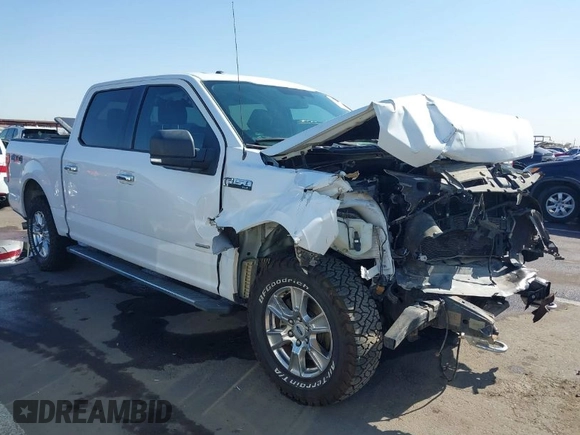 2015 Ford F-150 XLT with VIN 1FTEW1EP0FKE42273, listed as a IAAI auction lot 41988265 with 119,483 mi miles. Bid and sale history available at carsss.com. Image 1.