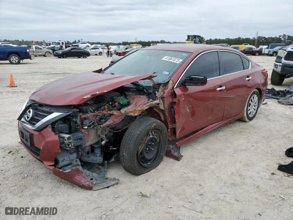 2017 Nissan Altima 2.5 SV with VIN 1N4AL3AP9HC164016, listed as a Copart auction lot 41861875 with 0 mi miles and Salvage Title. Bid and sale history available at carsss.com. Image 1.