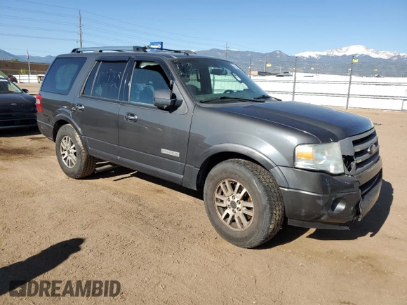 2007 Ford Expedition Limited с VIN 1FMFU19527LA14859, выставлен на аукционе Copart как лот 56657625 с пробегом 186 736 миль миль и Списание • Salvage title. История ставок и продаж доступна на DreamBid. Изображение 4.