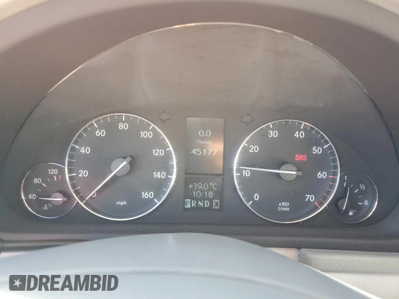 2005 Mercedes-Benz C 320 with VIN WDBRF64J45F598415, listed as a Copart auction lot 79745294 with 45,177 mi miles and Salvage Title. Bid and sale history available at DreamBid. Image 9.